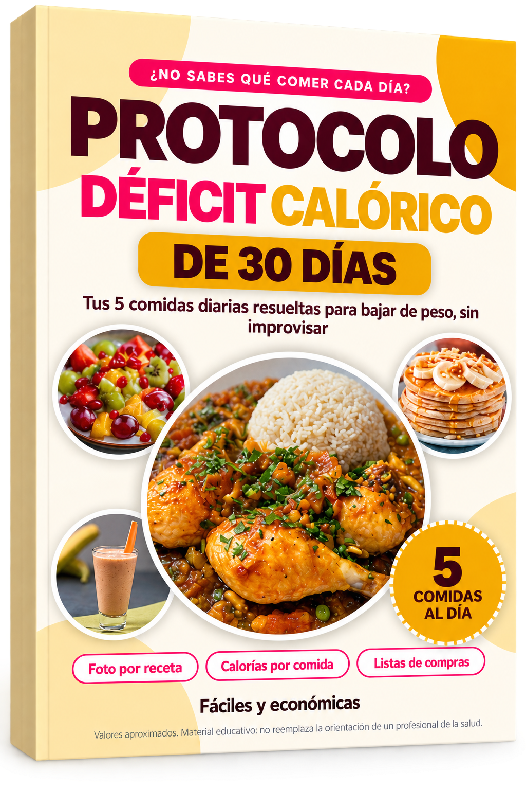 Portada del Protocolo Déficit Calórico de 30 Días